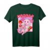 Kawaii Axolotl Anime T-Shirt im Retro Stil mit Erdbeermilch - Perfekt für Otaku, Manga & Japan Fans