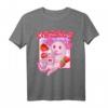 Kawaii Axolotl Anime T-Shirt im Retro Stil mit Erdbeermilch - Perfekt für Otaku, Manga & Japan Fans
