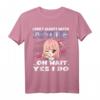 Lustiges Anime Girl Grafik T-Shirt - Japanischer Manga Otaku Merch für Cosplay, Fans und Jugendliche
