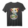 Nette Ramen Katze lustig Kawaii Anime Kätzchen Japanisch Ram T-Shirt – Perfektes Geschenk für Anime- und Katzenfans