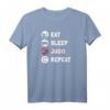 Judo Eat Sleep Judo Repeat T-Shirt - Lustiges Kampfsport Shirt für Judoka, Judolehrer und Judo-Liebhaber