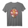 Kawaii Roter Panda mit japanischen Koi Geistern T-Shirt – Perfekt für Anime Fans, Cosplay & Japan Fans als Geschenk