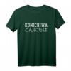 Konichiwa - Guten Tag - Japanischer Gruß T-Shirt für Asien-Liebhaber, Rugby-Fans & Tokyo-Identifikation