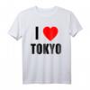 I LOVE TOKYO T-Shirt mit rotem Herz - Perfekt für Tokyo-Fans und Japan-Liebhaber als Geschenk