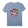 Fight Together, Für immer Freunde - Niedliches Monster Tokio T-Shirt für Anime- und Monsterfans, perfekt als Freundschaftsgeschenk