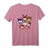 Fight Together, Für immer Freunde - Niedliches Monster Tokio T-Shirt für Anime- und Monsterfans, perfekt als Freundschaftsgeschenk