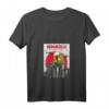 Damen Wellensittich Budgiezilla Anime T-Shirt mit V-Ausschnitt – Lustiges Otaku Manga Design für Japan Fans, Cosplay & Karneval