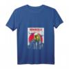 Damen Wellensittich Budgiezilla Anime T-Shirt mit V-Ausschnitt – Lustiges Otaku Manga Design für Japan Fans, Cosplay & Karneval