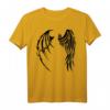 Angel & Devil Wings Mythologie Glauben T-Shirt mit Japanischem Kanji - Originelles Geschenk für Familie und Freunde zu besonderen Anlässen