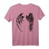 Angel & Devil Wings Mythologie Glauben T-Shirt mit Japanischem Kanji - Originelles Geschenk für Familie und Freunde zu besonderen Anlässen