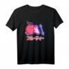80er Japan Aesthetic Vaporwave Fruchtiges Pfirsich T-Shirt – Retro Glitch Design für Anime, Manga & Synthwave Fans