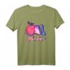 80er Japan Aesthetic Vaporwave Fruchtiges Pfirsich T-Shirt – Retro Glitch Design für Anime, Manga & Synthwave Fans