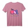 80er Japan Aesthetic Vaporwave Fruchtiges Pfirsich T-Shirt – Retro Glitch Design für Anime, Manga & Synthwave Fans