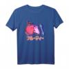 80er Japan Aesthetic Vaporwave Fruchtiges Pfirsich T-Shirt – Retro Glitch Design für Anime, Manga & Synthwave Fans
