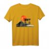 Japan Torii Gate & Mount Fuji Sunset Beach T-Shirt – Japan Kultur, Anime & Olympische Spiele Souvenir