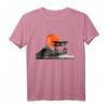 Japan Torii Gate & Mount Fuji Sunset Beach T-Shirt – Japan Kultur, Anime & Olympische Spiele Souvenir