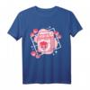 Japanisches Kawaii Erdbeermilch Shake Anime T-Shirt - Süßes Design für Manga- und Animefans in Rosa und Pink