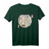 Fujikawa Hiroshige Japanisches Kunst T-Shirt - Klassisches Design mit doppelt genähtem Saum