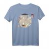 Fujikawa Hiroshige Japanisches Kunst T-Shirt - Klassisches Design mit doppelt genähtem Saum
