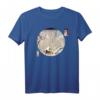 Fujikawa Hiroshige Japanisches Kunst T-Shirt - Klassisches Design mit doppelt genähtem Saum