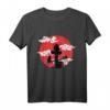 Retro Kanji Samurai Shinobi Schwert Japanisches Ninja T-Shirt – Geschenkidee für Ninja- und Samurai-Fans, Otaku & Japan-Liebhaber
