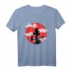 Retro Kanji Samurai Shinobi Schwert Japanisches Ninja T-Shirt – Geschenkidee für Ninja- und Samurai-Fans, Otaku & Japan-Liebhaber