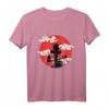 Retro Kanji Samurai Shinobi Schwert Japanisches Ninja T-Shirt – Geschenkidee für Ninja- und Samurai-Fans, Otaku & Japan-Liebhaber