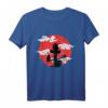 Retro Kanji Samurai Shinobi Schwert Japanisches Ninja T-Shirt – Geschenkidee für Ninja- und Samurai-Fans, Otaku & Japan-Liebhaber