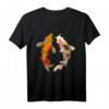Koi Fisch Japanisches Aquarell T-Shirt für Fischliebhaber – Perfektes Geschenk für Angler, Aquarianer und Japan-Fans
