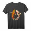 Koi Fisch Japanisches Aquarell T-Shirt für Fischliebhaber – Perfektes Geschenk für Angler, Aquarianer und Japan-Fans