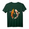 Koi Fisch Japanisches Aquarell T-Shirt für Fischliebhaber – Perfektes Geschenk für Angler, Aquarianer und Japan-Fans