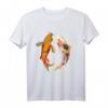 Koi Fisch Japanisches Aquarell T-Shirt für Fischliebhaber – Perfektes Geschenk für Angler, Aquarianer und Japan-Fans