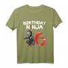 Kinder Birthday Ninja T-Shirt für 6 Jahre – Süß, Lustig und Niedlich, Perfekt für Geburtstagsfeiern, Taufen, Weihnachten und mehr