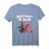 Kinder Birthday Ninja T-Shirt für 6 Jahre – Süß, Lustig und Niedlich, Perfekt für Geburtstagsfeiern, Taufen, Weihnachten und mehr