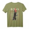 Japan CatZilla Harajuku Katzen Kätzchen Anime Manga Otaku T-Shirt – Vintage Design für Anime, Manga, Katzen und Japan Fans