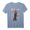 Japan CatZilla Harajuku Katzen Kätzchen Anime Manga Otaku T-Shirt – Vintage Design für Anime, Manga, Katzen und Japan Fans