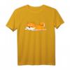 Shiba Inu Hund T-Shirt – Lustiges Faulenzer Outfit für Hundebesitzer, Japanische Hunderasse & Nickerchen Fans