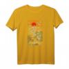 Japanisches Kran T-Shirt mit Hokusai Holzschnitt - Vintage Woodblock-Design, Japanische Kunst & Kultur Mode