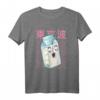 Kawaii Milchkarton Anime T-Shirt – Japanischer ästhetischer Stil für Mädchen, Teenager, Frauen & Kinder, Streetwear & Kawaii-Kleidung