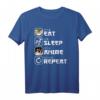 Eat Sleep Anime Repeat Otaku T-Shirt – Lustiges Manga & Anime Design für Damen, Herren & Kinder, Perfekt für Anime Fans und Otaku