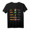 Eat Sleep Anime Gaming Repeat Kawaii Japan Fans T-Shirt – Perfektes Geschenk für Anime, Manga, Gaming & Japan Fans, für Mädchen & Jungs