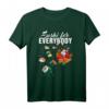 Weihnachtsmann mit Sushi T-Shirt – Originelles Weihnachtsgeschenk für Sushi-Liebhaber und Japan-Fans, perfekt für Winterurlaub & Feiertage