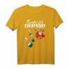 Weihnachtsmann mit Sushi T-Shirt – Originelles Weihnachtsgeschenk für Sushi-Liebhaber und Japan-Fans, perfekt für Winterurlaub & Feiertage