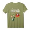 Weihnachtsmann mit Sushi T-Shirt – Originelles Weihnachtsgeschenk für Sushi-Liebhaber und Japan-Fans, perfekt für Winterurlaub & Feiertage