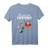 Weihnachtsmann mit Sushi T-Shirt – Originelles Weihnachtsgeschenk für Sushi-Liebhaber und Japan-Fans, perfekt für Winterurlaub & Feiertage