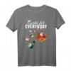 Weihnachtsmann mit Sushi T-Shirt – Originelles Weihnachtsgeschenk für Sushi-Liebhaber und Japan-Fans, perfekt für Winterurlaub & Feiertage