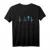 Kendama Spieler Herzschlag EKG Puls T-Shirt – Japanisches Sport Spiel für Fans, Tricks & Freizeitsportler