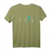 Kendama Spieler Herzschlag EKG Puls T-Shirt – Japanisches Sport Spiel für Fans, Tricks & Freizeitsportler