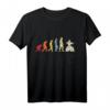 Evolution Kendo Used Samurai Kampfsport Schwertkampf T-Shirt – Vintage Design & Geschenkidee für Kampfsportfans und Liebhaber fernöstlicher Künste