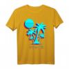 Vintage Japan Palmen Paradies Urlaub Strand Insel Kanji T-Shirt – Perfekt für Reise, Strand & Familienurlaub